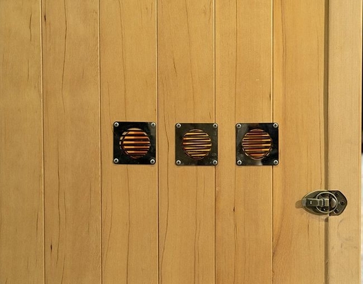 Piccola sauna di legno domestica della persona del vapore 2 di Traditonal con la cucina elettrica 3KW