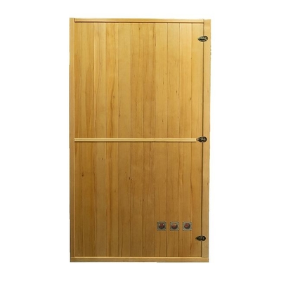 Piccola sauna di legno domestica della persona del vapore 2 di Traditonal con la cucina elettrica 3KW