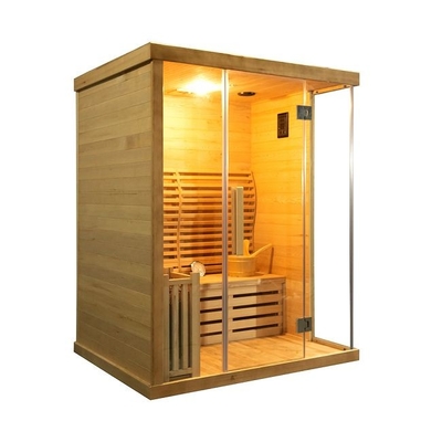 Persona dell'interno di legno solida della stanza 3 di sauna del vapore della famiglia 3KW