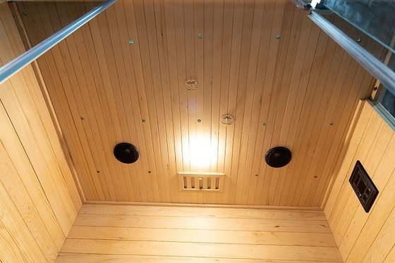 Persona dell'interno di legno solida della stanza 3 di sauna del vapore della famiglia 3KW
