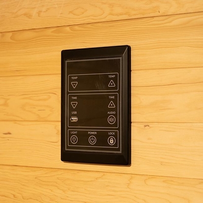Persona dell'interno di legno solida della stanza 3 di sauna del vapore della famiglia 3KW