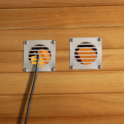 Sauna asciutta all'aperto di legno del ODM &amp; dell'OEM con la cucina elettrica 9KW
