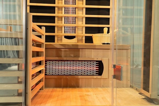 Associazione piena di sauna di Heater Wooden Indoor Infrared Steam della stufa e di spettro
