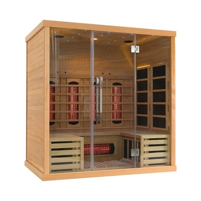 Persona alta tecnologia della sala 2700W 4 di Far Infrared Sauna del regolatore di Digital di salute