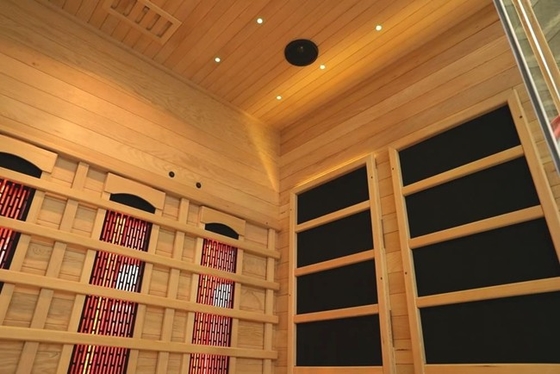 Persona alta tecnologia della sala 2700W 4 di Far Infrared Sauna del regolatore di Digital di salute