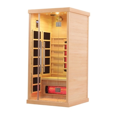 Sauna infrarossa lontana di vetro temperata trasparente 0°C - gamma di temperatura di funzionamento 65°C
