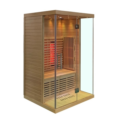 Spettro completo e dimensione infrarossa lontana della persona della stanza 2 di sauna della cicuta del pannello del carbonio