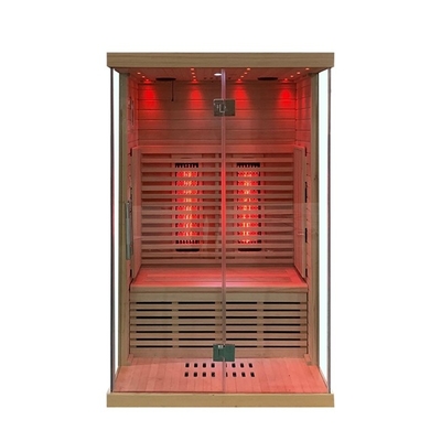 Spettro completo e dimensione infrarossa lontana della persona della stanza 2 di sauna della cicuta del pannello del carbonio