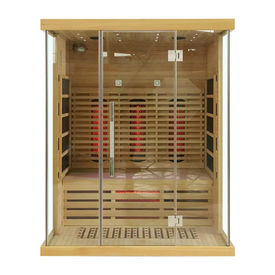 Pannello di lusso Heater Full Spectrum Infrared Sauna del carbonio di FME per una casa commerciale di 3 persone