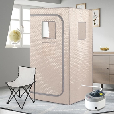 1 persona Sauna portabile per la casa Sauna portabile a corpo intero Stand-up Sauna umida interna