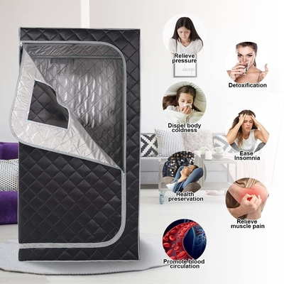 1500W 4L Full Body Sauna portatile per la casa con controllo del tempo 0 - 99 minuti