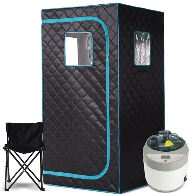 Tenda di sauna a vapore portatile full size 4L 1500W per il relax in casa