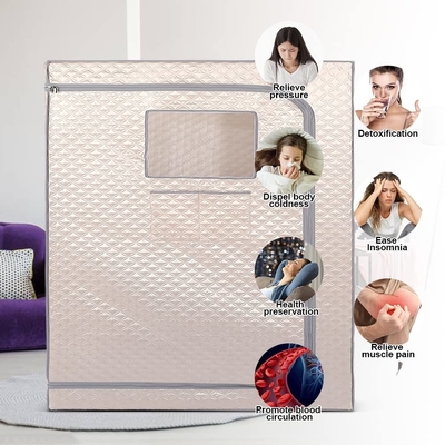 Promuovere il sonno Acquaproof Stoff Sauna a vapore portatile 0-99 Minuti Time Control