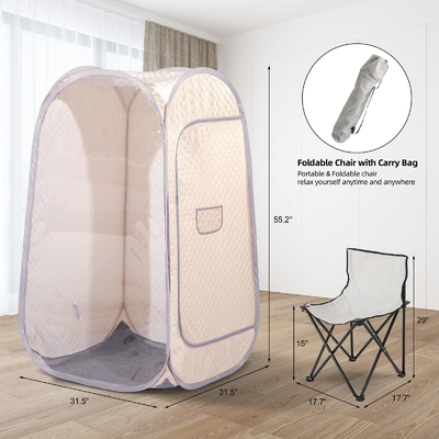 Sauna a vapore portatile a grandezza naturale