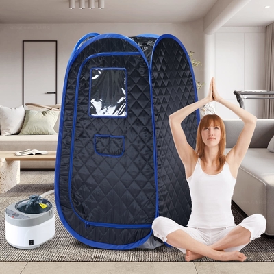 Stoffa impermeabile per una persona Sauna Tenda Sauna a vapore portatile con potenza 1500W