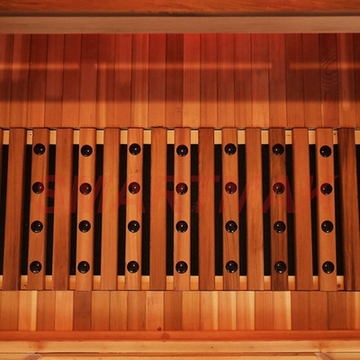 Sauna a infrarossi di legno per due persone