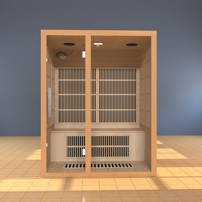 Smartmak 2100W 3 Persone Sauna Infrarosso Lontano Sala Casa Sauna Infrarosso Per Spa