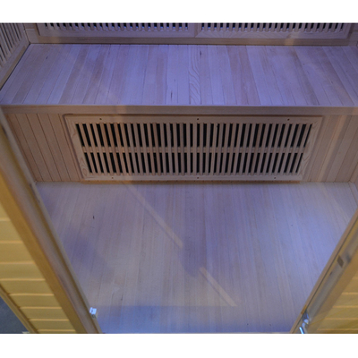 Sauna in legno secco Sauna moderna di lusso a infrarossi lontani 2700W