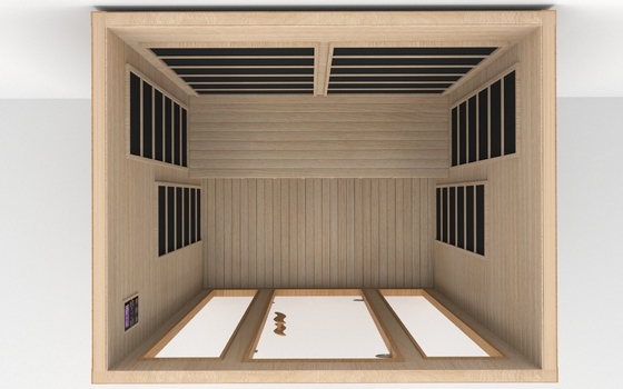 Casa di lusso In casa 3 Persone Full Spectrum Sauna Infrarosso Spa