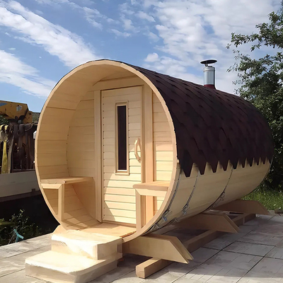 Sauna a vapore tradizionale per esterni