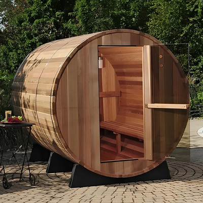 Sauna a vapore tradizionale per esterni
