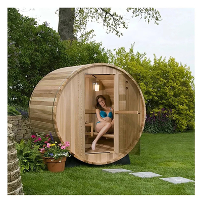 Sauna a vapore con stufe a legna