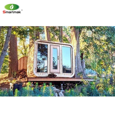 Sistema musicale Bluetooth Sauna secca all'aperto Relax e salute con porta in vetro temperato