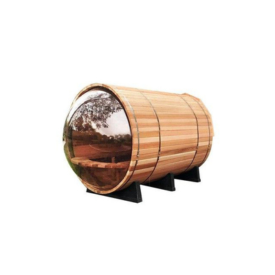 Giro panoramico Cedar Sauna della cicuta di sauna di legno canadese elettrica del barilotto