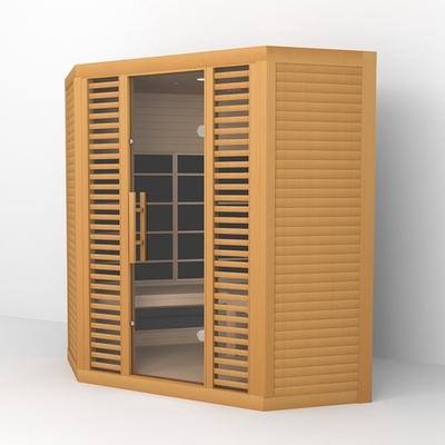 3-5 terapia infrarossa d'angolo bassa 2300W di luce rossa della stanza di sauna di FME della persona