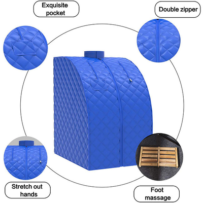 1050W che piega sauna portatile del vapore di Smartmak con il massaggio del piede