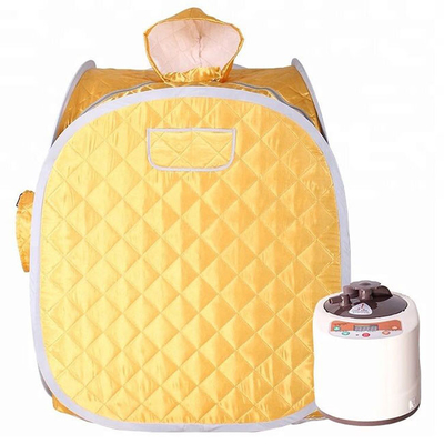 stazione termale portatile di sauna del vapore dell'ozono della persona 2L uno con il cappello a grandezza naturale
