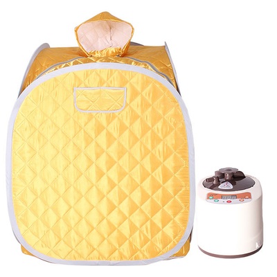 stazione termale portatile di sauna del vapore dell'ozono della persona 2L uno con il cappello a grandezza naturale