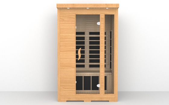 Sauna infrarossa della persona piena dell'interno di spettro 2 con la finestra di ventilazione