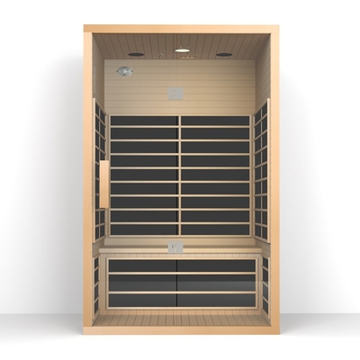 Luce di Cedar Sauna With Color Physiotherapy della persona della disintossicazione 2 del mitigatore di sforzo