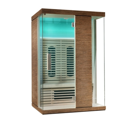 Pelle che imbianca sauna asciutta per due persone della luce infrarossa di sauna per gli hotel della villa