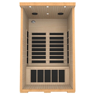 Sauna infrarossa della persona rossa canadese domestica di Cedar Wood 2 per scolpire del corpo