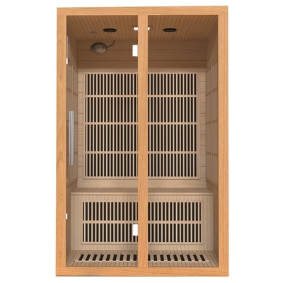 Sauna infrarossa della persona rossa canadese domestica di Cedar Wood 2 per scolpire del corpo