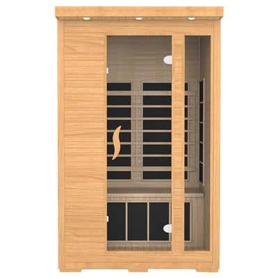 Sauna infrarossa della persona rossa canadese domestica di Cedar Wood 2 per scolpire del corpo