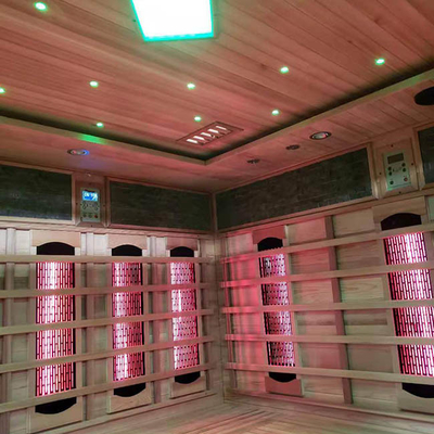 La persona 6 sta sulla sauna infrarossa 110V-240V del vapore per l'appartamento