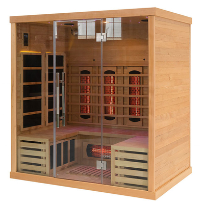 Persona dell'interno infrarossa lontana di Smartmak Cedar Sauna 2