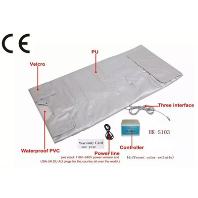 La coperta di Grey Ir Far Infrared Sauna per il corpo modella il dimagramento