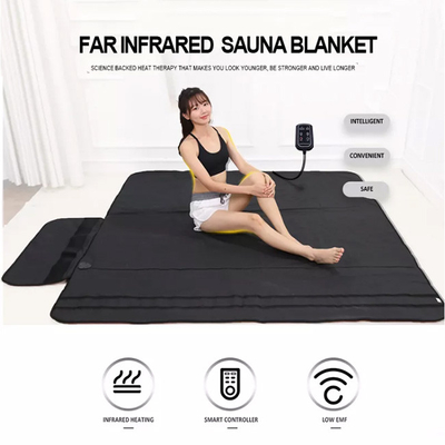 3 zone che riscaldano la borsa generale di sauna del corpo di perdita di peso di sauna infrarossa