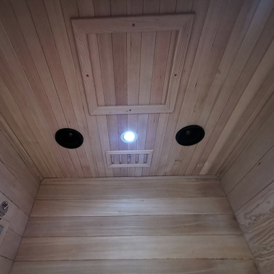 Smartmak un legno canadese della cicuta di sauna asciutta all'aperto infrarossa della persona